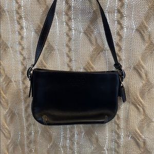 Small Coach leather handbag